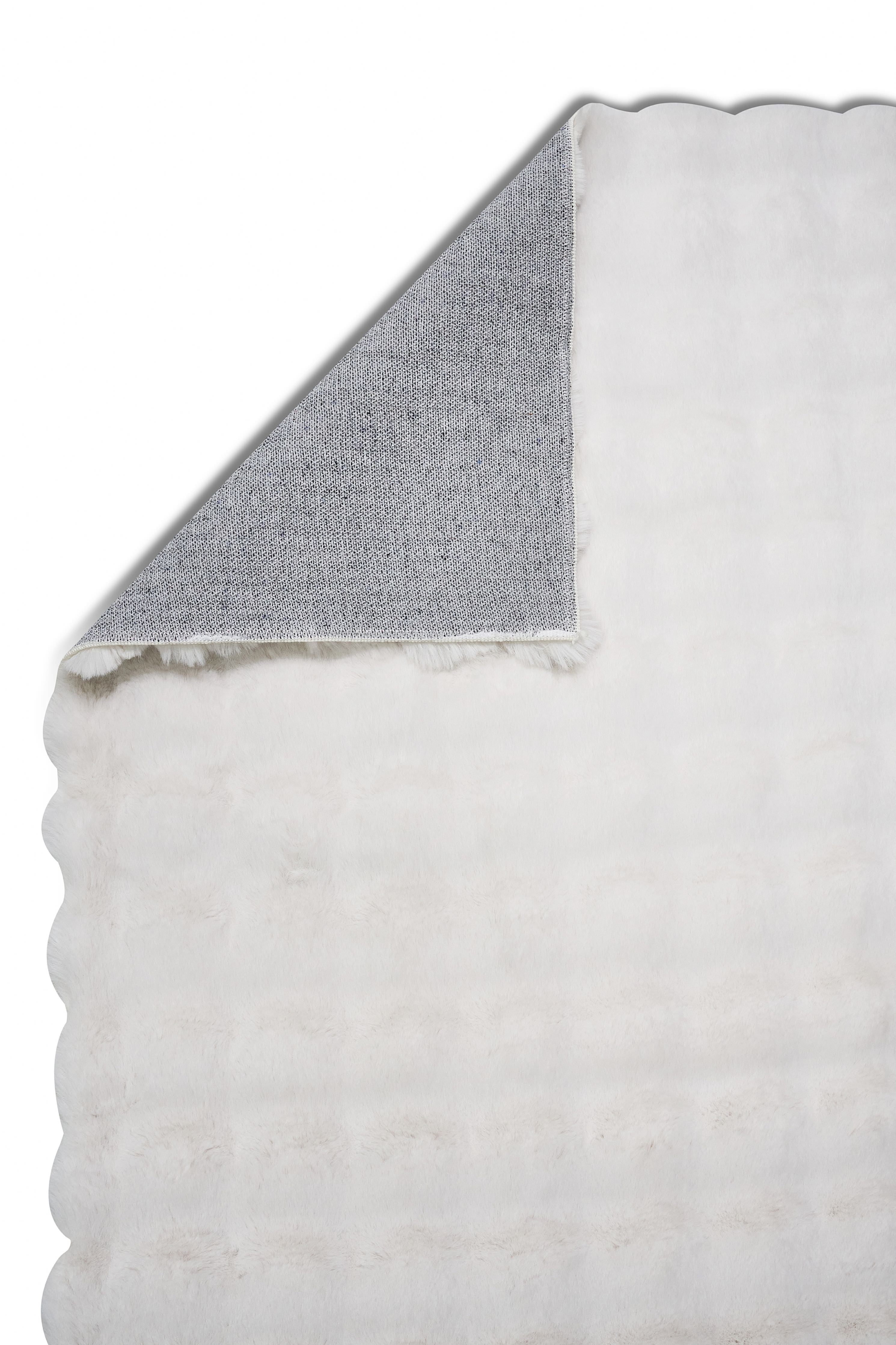 Molecule Kesme Halı (Özel Ölçü) - Krem