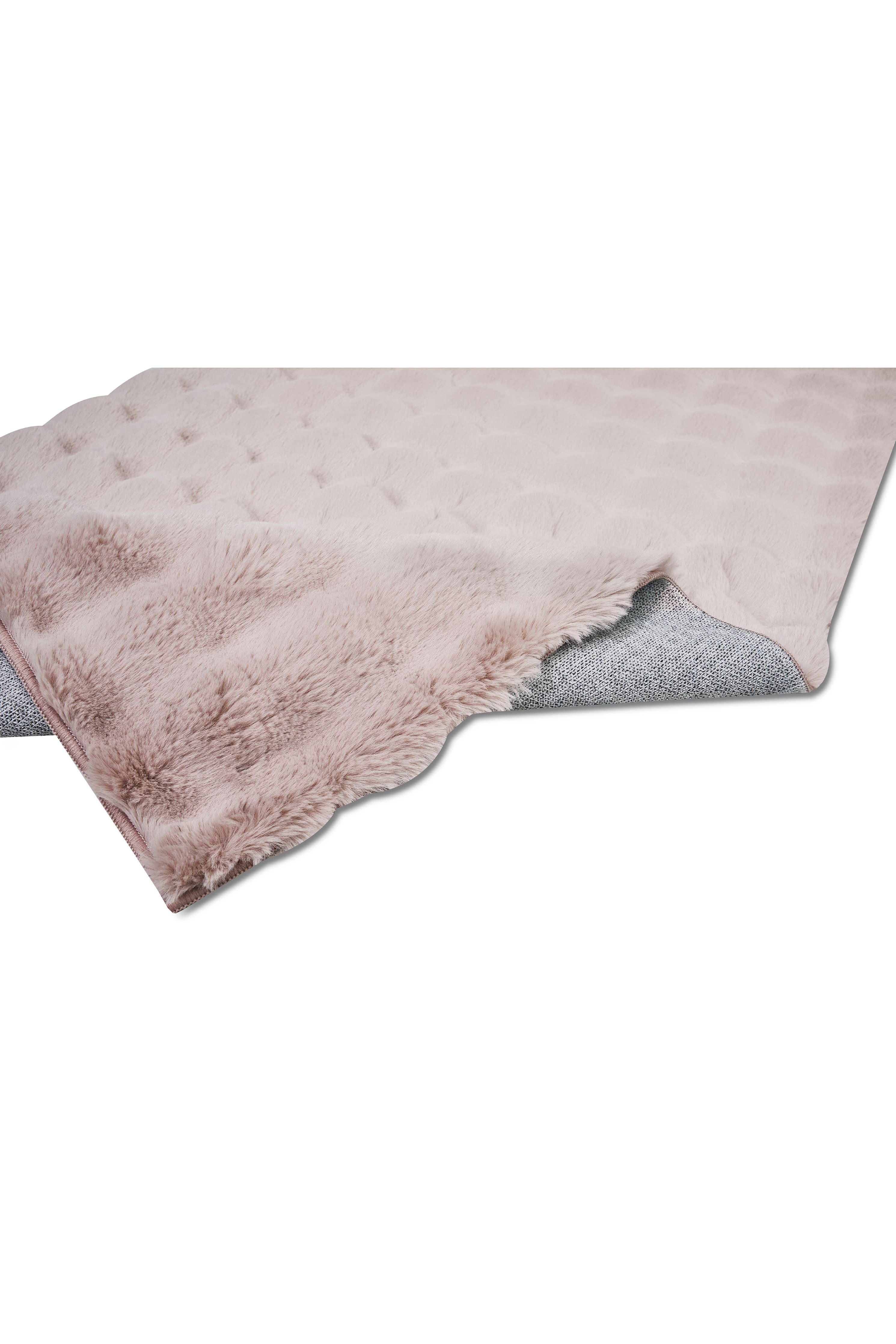 Molecule Kesme Halı (Özel Ölçü) - Pudra