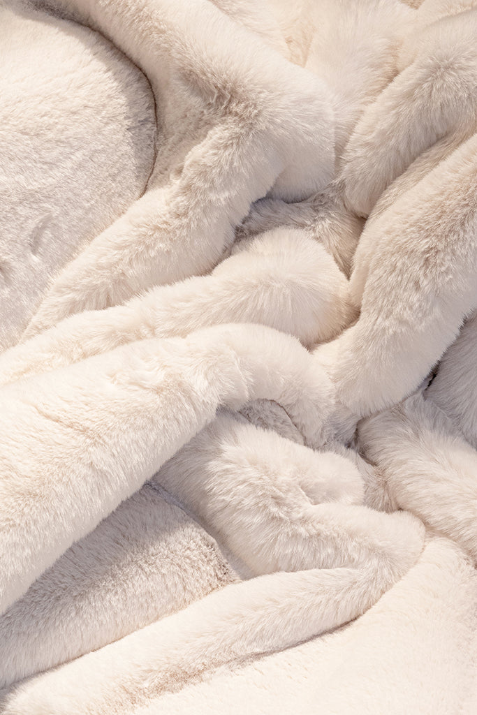 Palma Kesme Halı (Özel Ölçü) - Krem