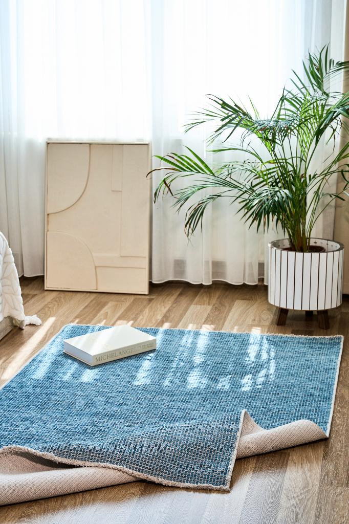 Pandora 2417 Mavi - Makine Halısı