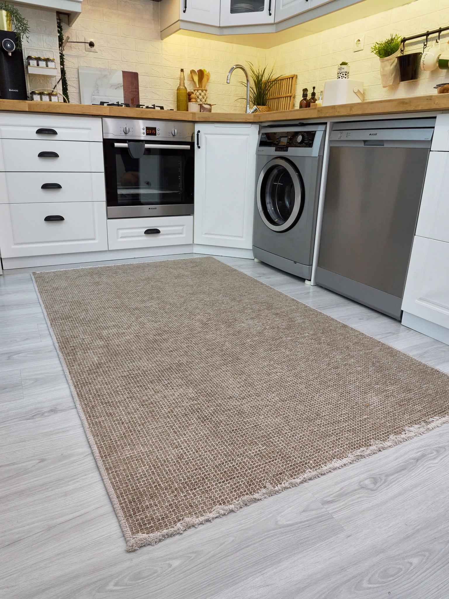 Pandora Kesme Halı (Özel Ölçü) - 2412 Bej