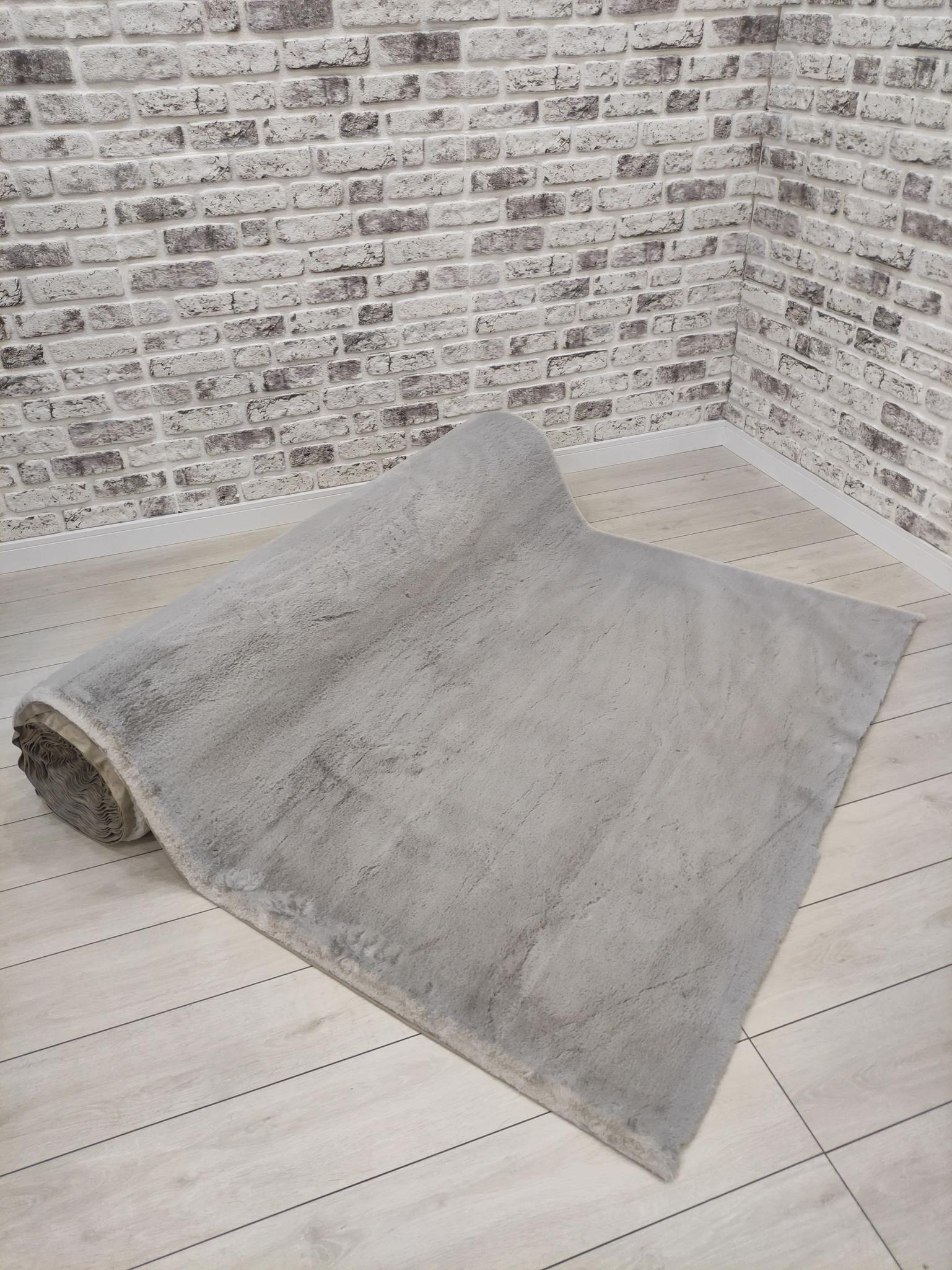 Polo Kesme Halı (Özel Ölçü) - 8702 Gri