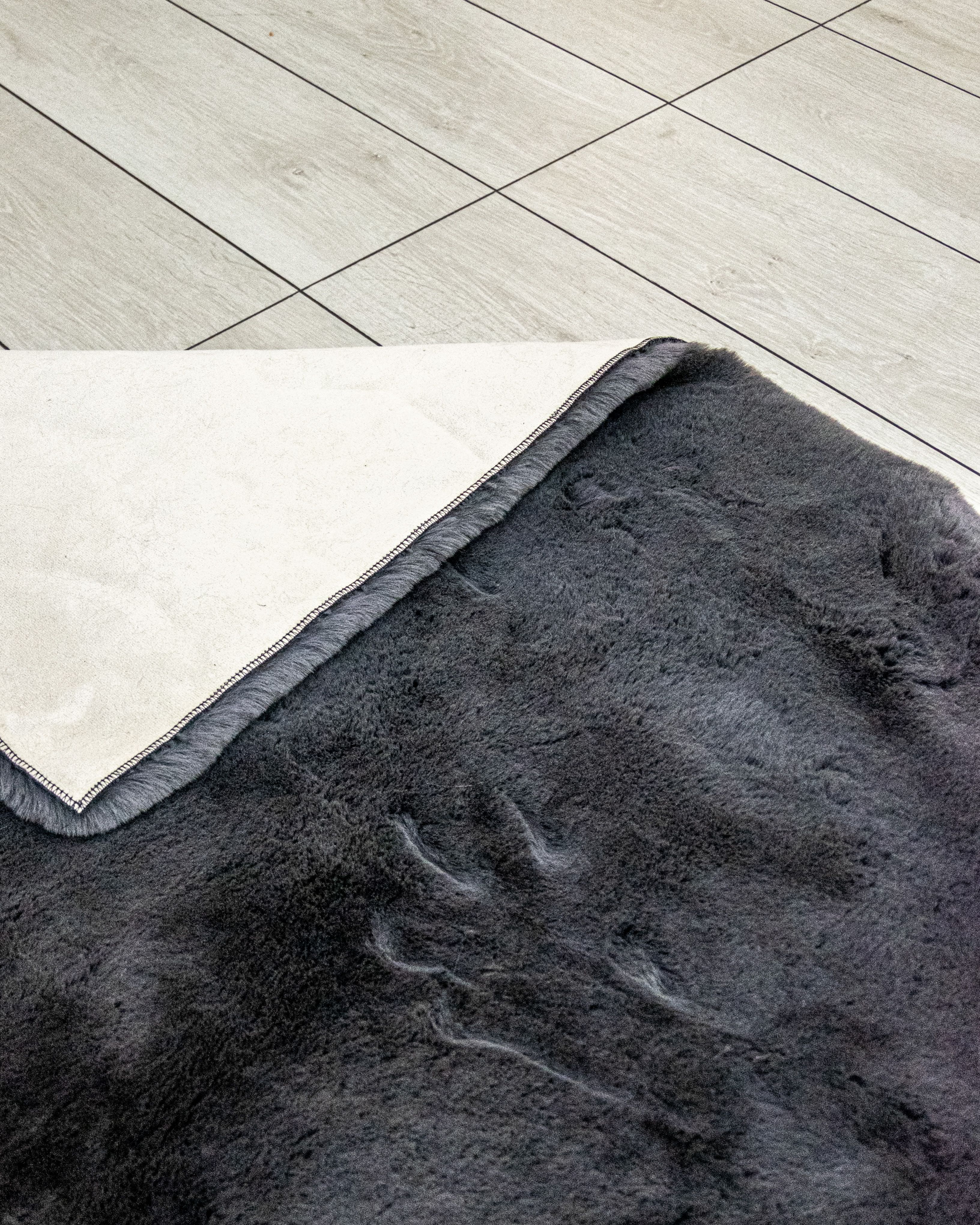 Polo Kesme Halı (Özel Ölçü) - 8706 Antrasit