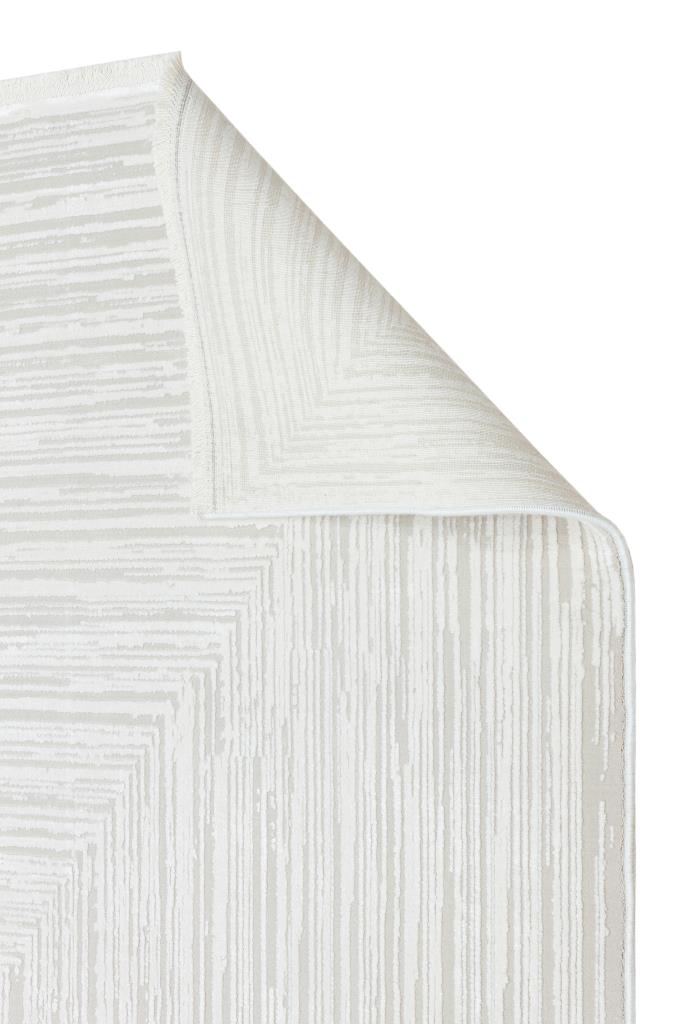 Queen 8112 Beyaz - Makine Halısı