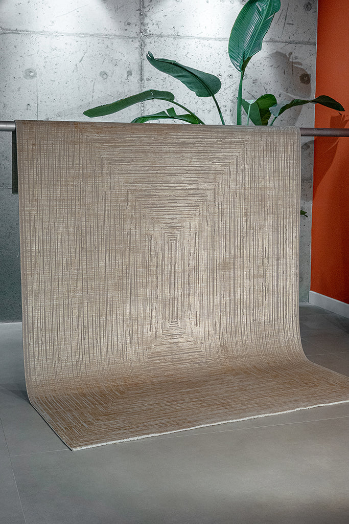 Queen 8114 Gold - Makine Halısı