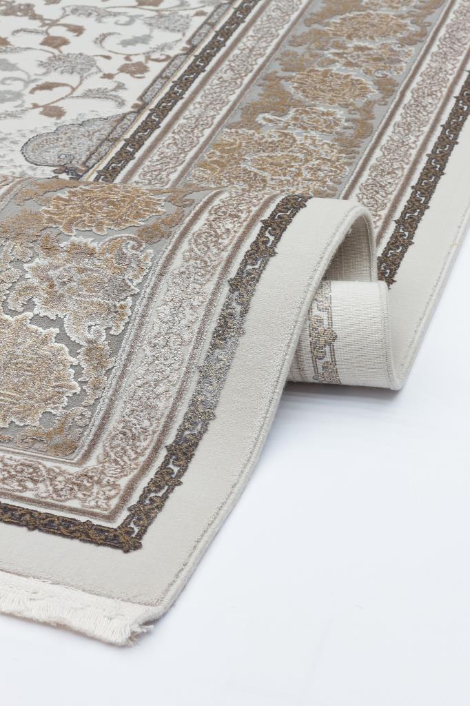 Queen 8117 bej - Makine Halısı