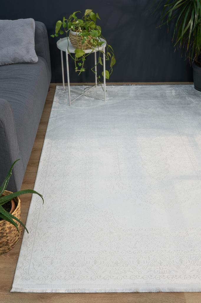 Riena 1121 Beyaz - Dekoratif Halı