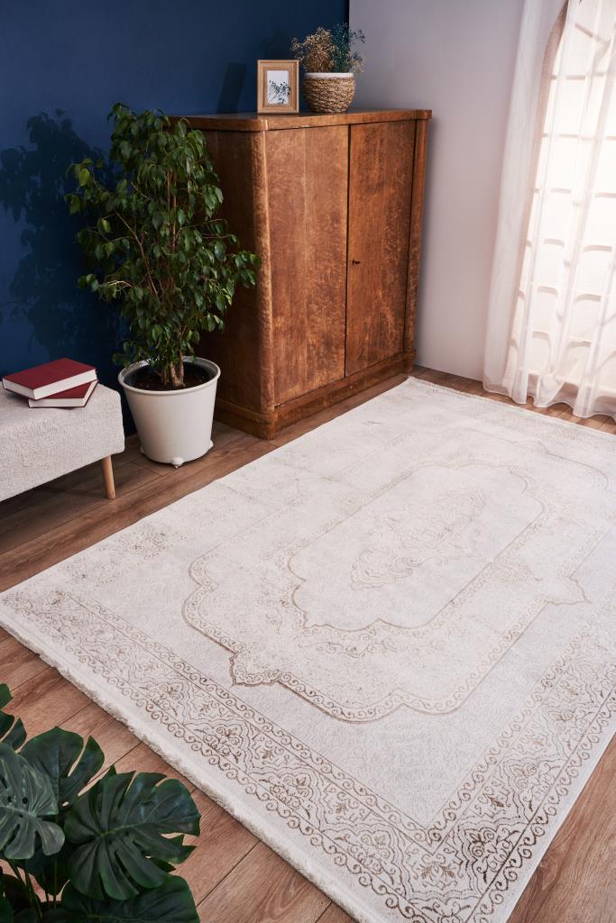 Riena 1122 Latte - Dekoratif Halı
