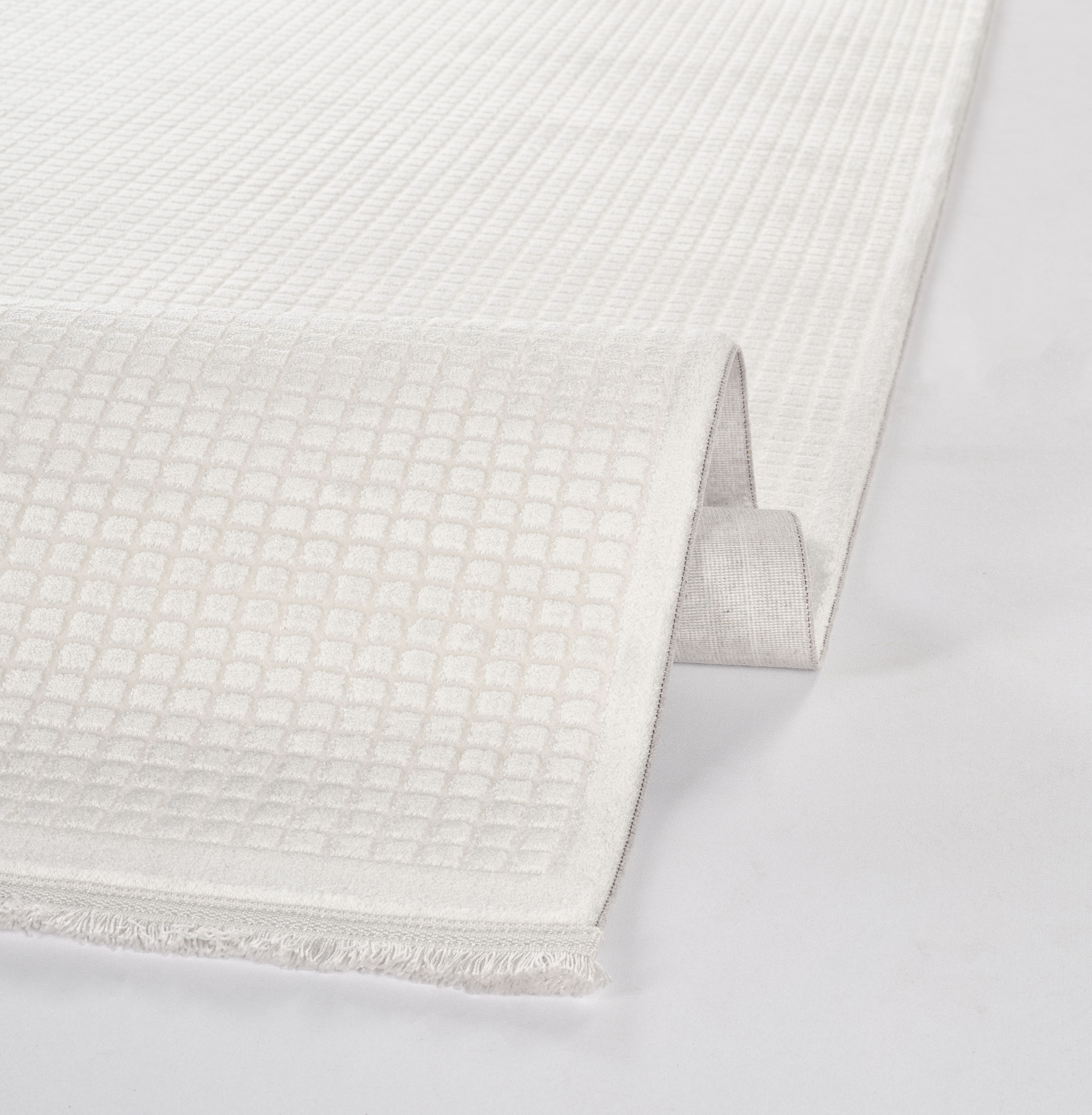 Safran Kesme Halı (Özel Ölçü) - 8121 SA Ekru