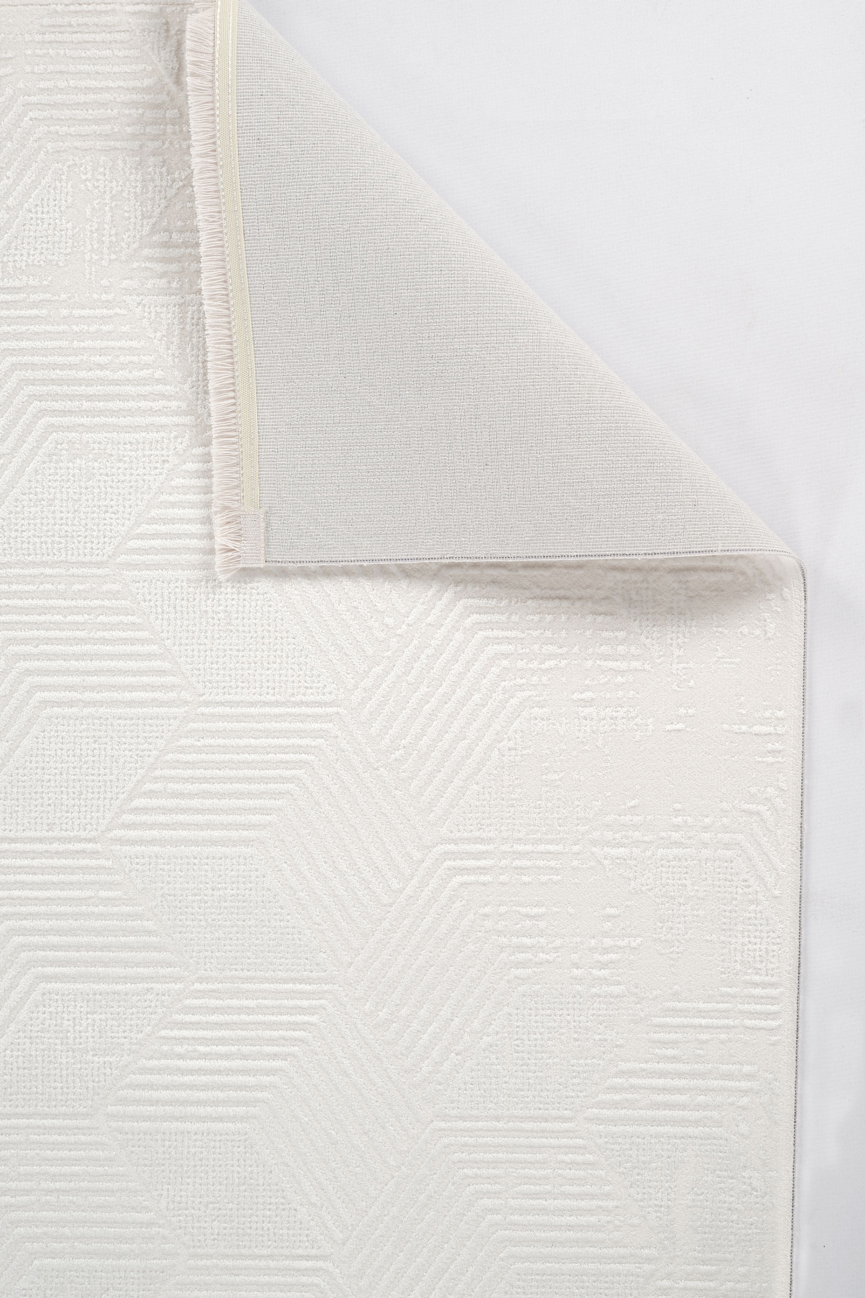 Safran Kesme Halı (Özel Ölçü) - 8141 SA Ekru