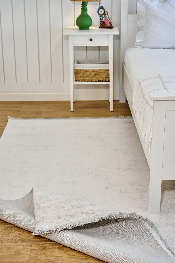 Solid 8353 Krem - Makine Halısı