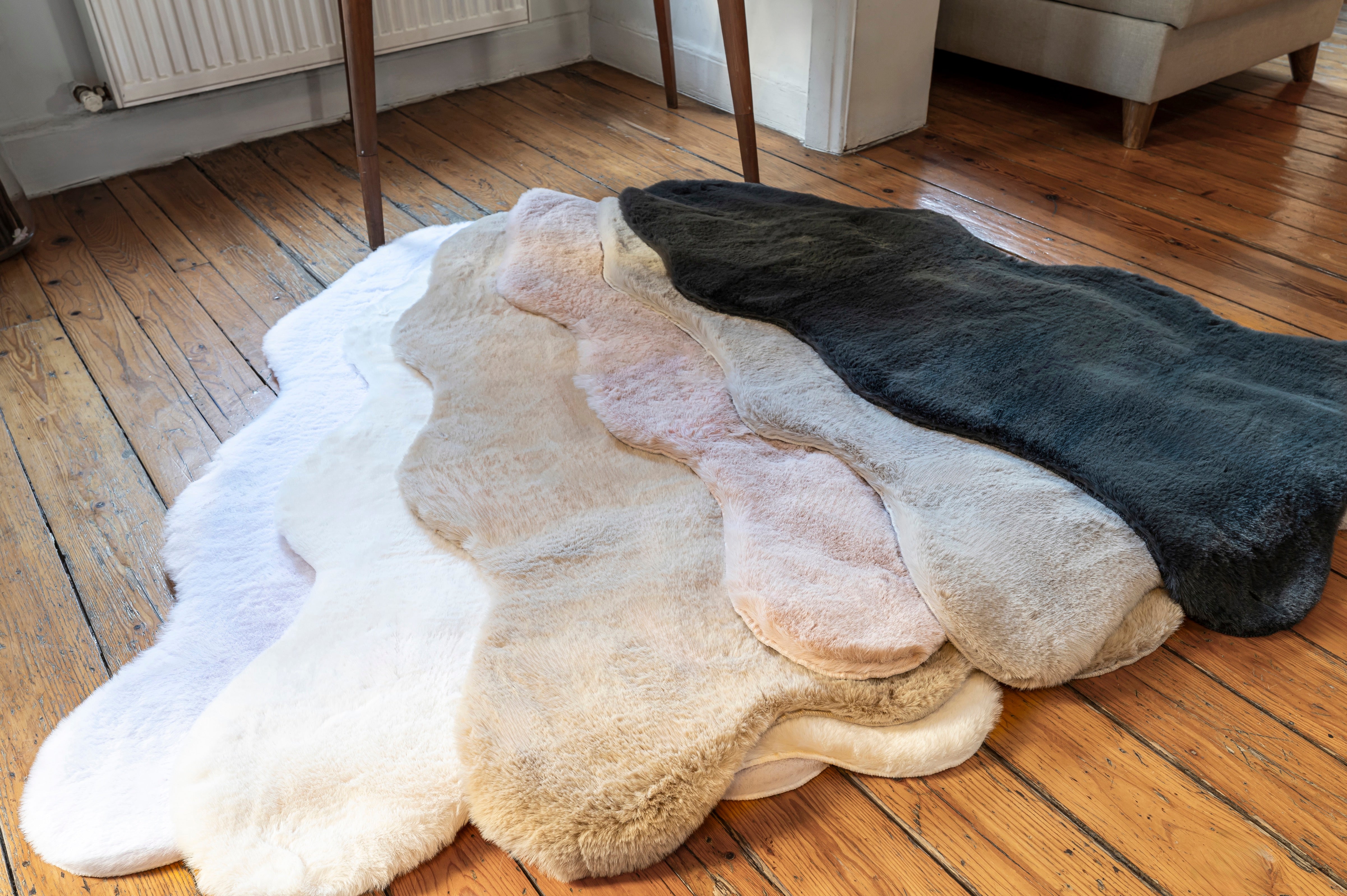 Solo Kesme Halı (Özel Ölçü) - 1611 Beyaz