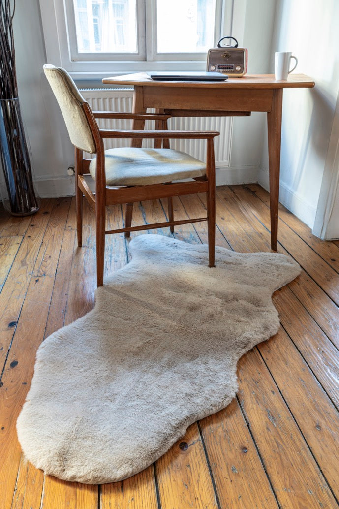 Solo Kesme Halı (Özel Ölçü) - 1613 Vizon