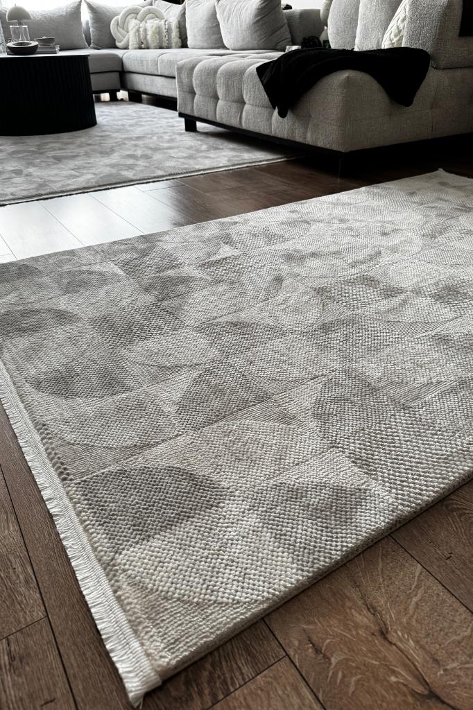 Truva 6621 TR Gri - Makine Halısı