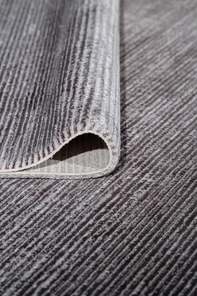 Truva Kesme Halı (Özel Ölçü) - 6611TR Antrasit