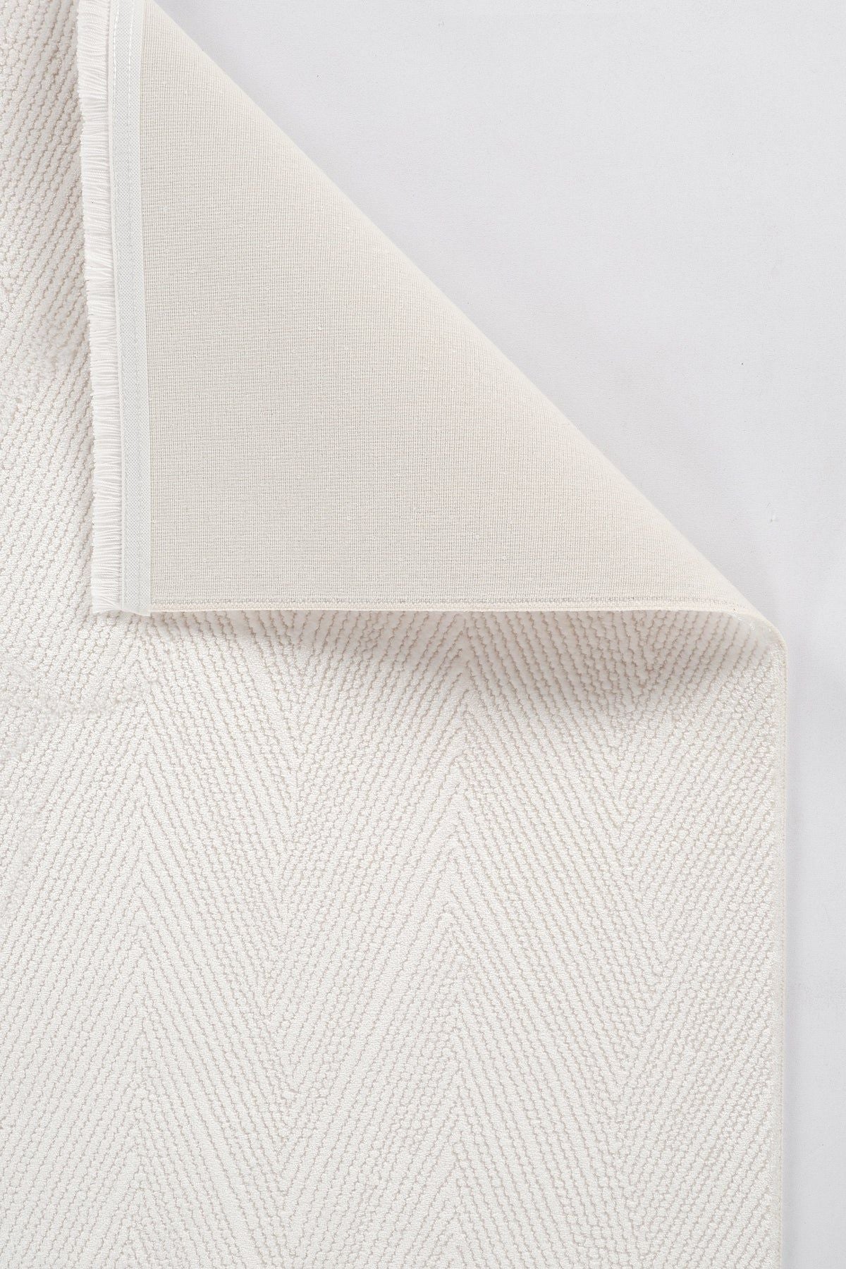 Truva Kesme Halı (Özel Ölçü) - 6671 TR Ekru