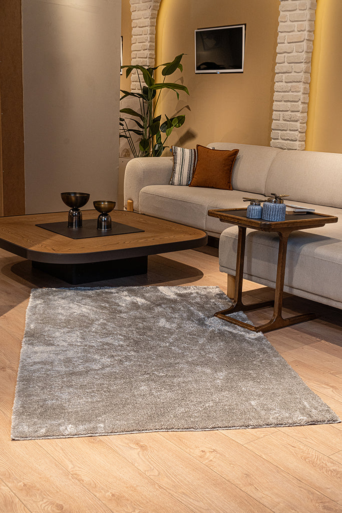 Vega Kesme Halı (Özel Ölçü) - Gri