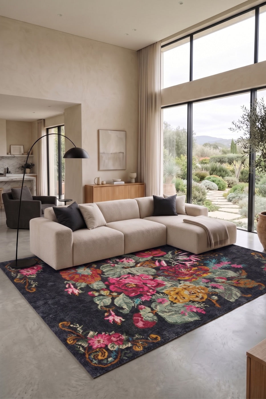 Velora 3043 - Dekoratif Makine Halısı
