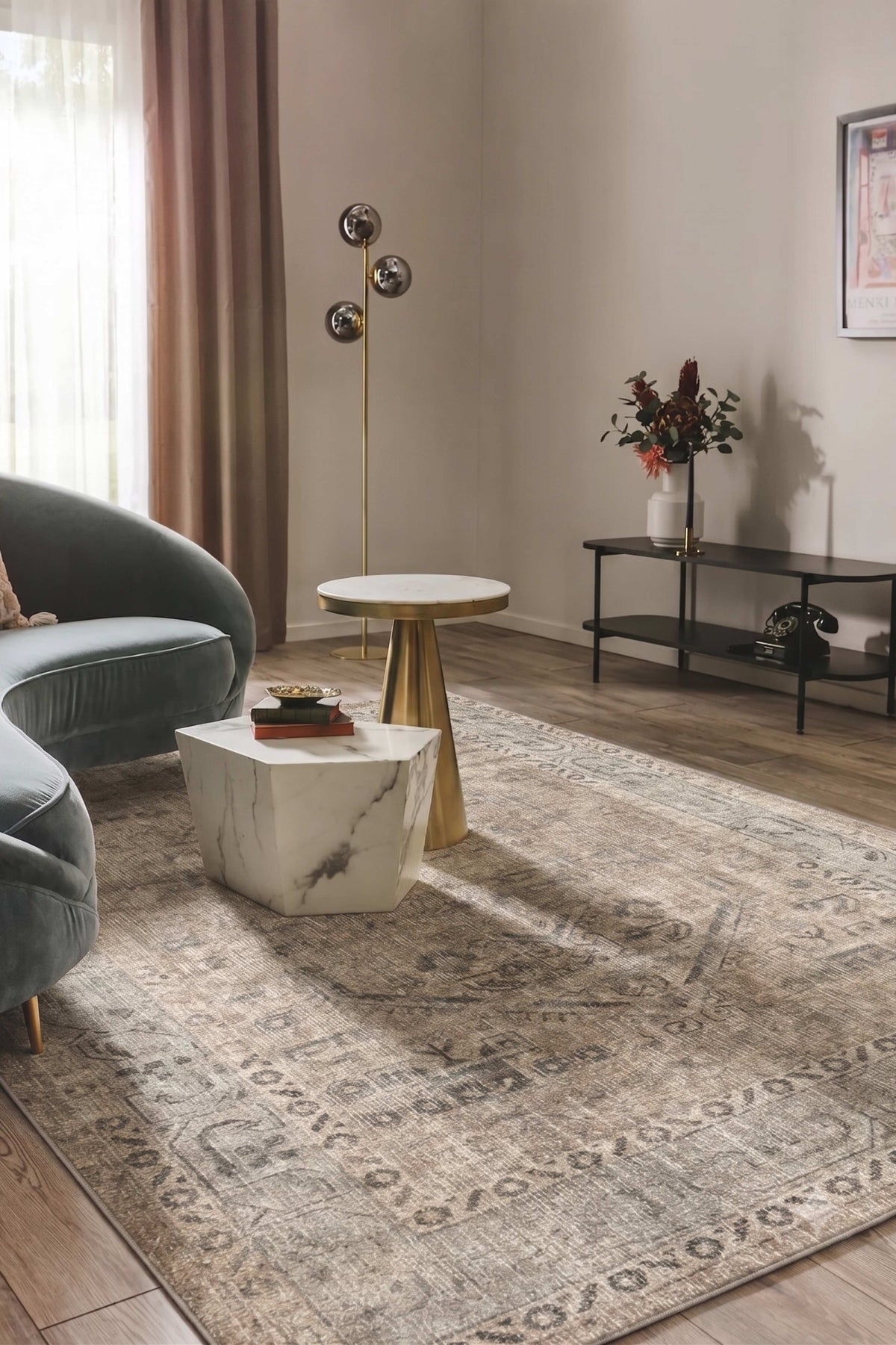 Velora Dijital Baskı Halı 3045 - Dekoratif Halı
