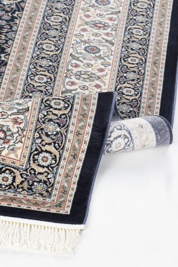 Vendome Palace 5401 Lacivert Bordo - Makine Halısı