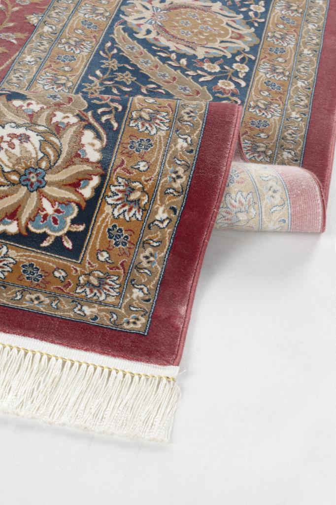 Vendome Palace 5421 Kiremit Lacivert - Makine Halısı