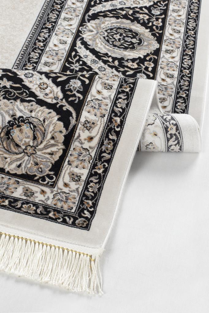 Vendome Palace 5431 Siyah Krem - Makine Halısı