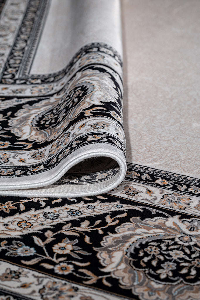 Vendome Palace 5431 Siyah Krem - Makine Halısı