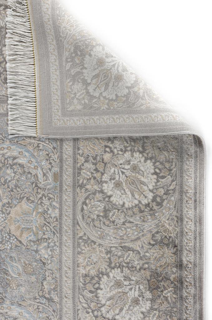 Vendome Palace 5441 Gri Krem - Makine Halısı