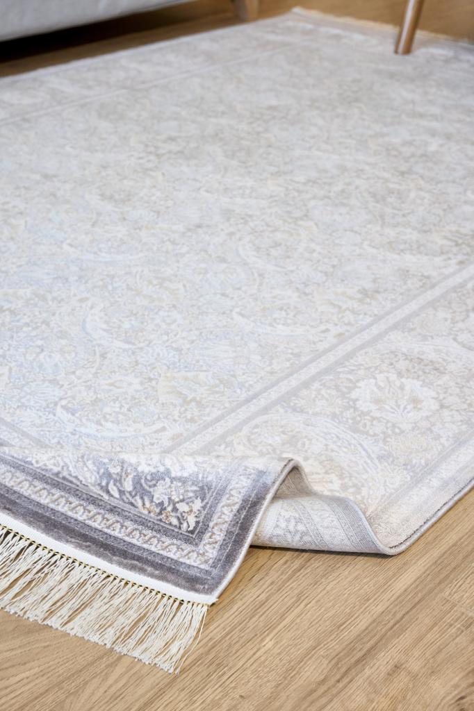 Vendome Palace 5441 Gri Krem - Makine Halısı