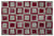 Apex Patchwork Halı Kırmızı 26800 191 x 281 cm