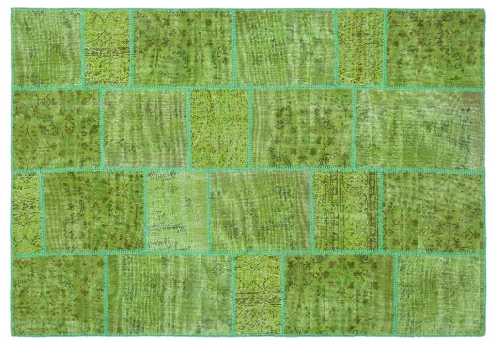 Apex Patchwork Halı Yeşil 24945 160 x 230 cm