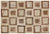 Apex Patchwork Unique Kahve 35446 161 x 240 cm