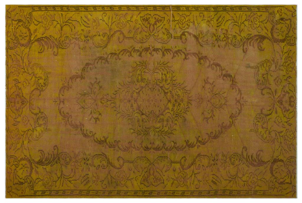 Apex Vintage Halı Sarı 24312 179 x 277 cm