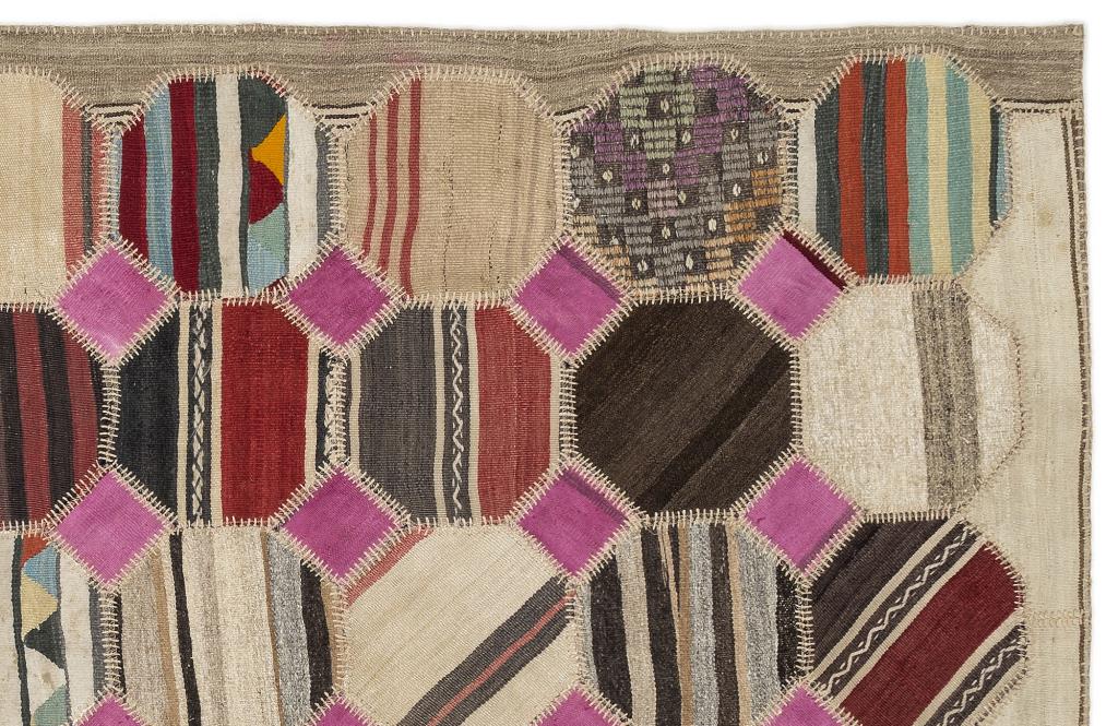 Apex Kilim Patchwork Unique Colours 11537 161 x 299 cm