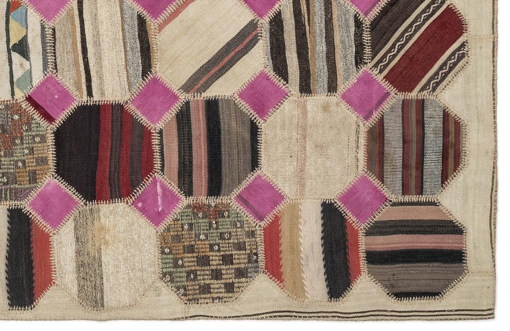 Apex Kilim Patchwork Unique Colours 11537 161 x 299 cm