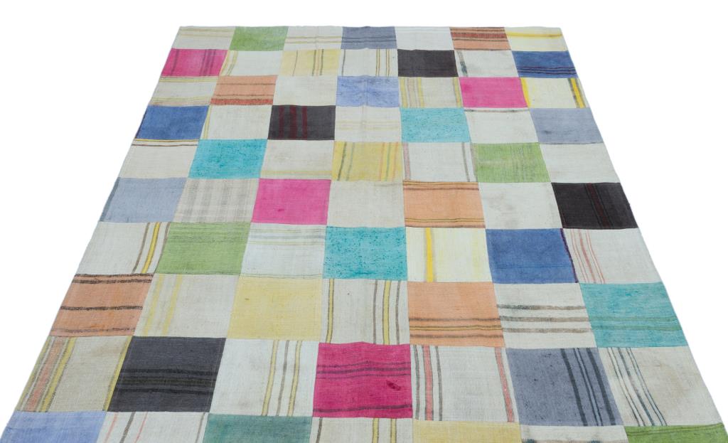 Apex Kilim Patchwork Unique Colours 25346 157 x 226 cm