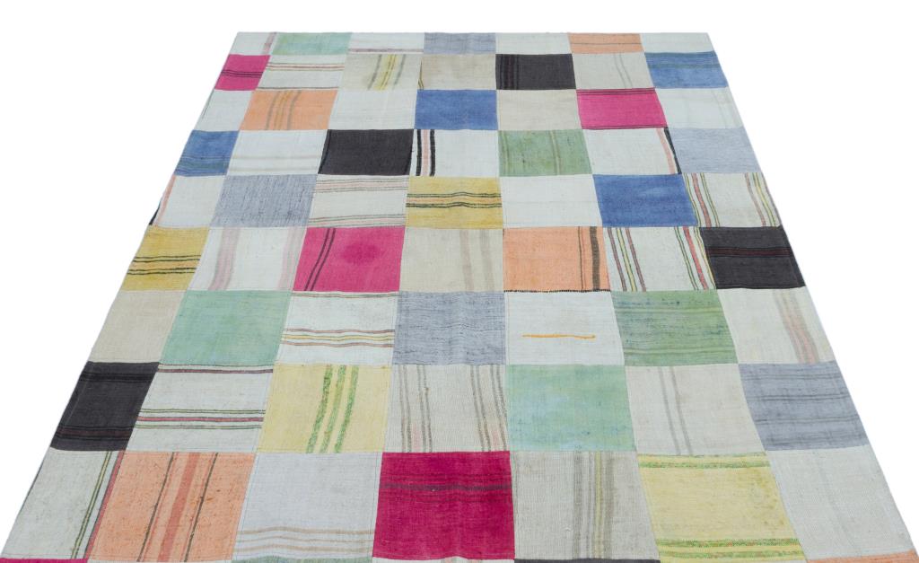 Apex Kilim Patchwork Unique Colours 25358 157 x 228 cm