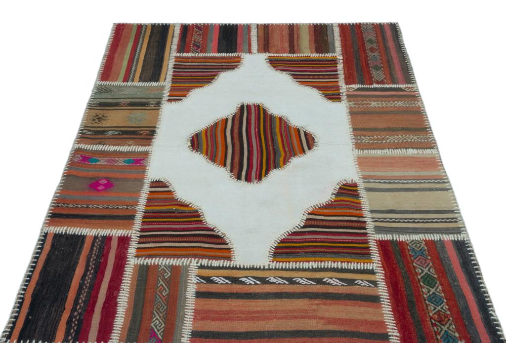 Apex Kilim Patchwork Unique Naturel 25162 128 x 178 cm