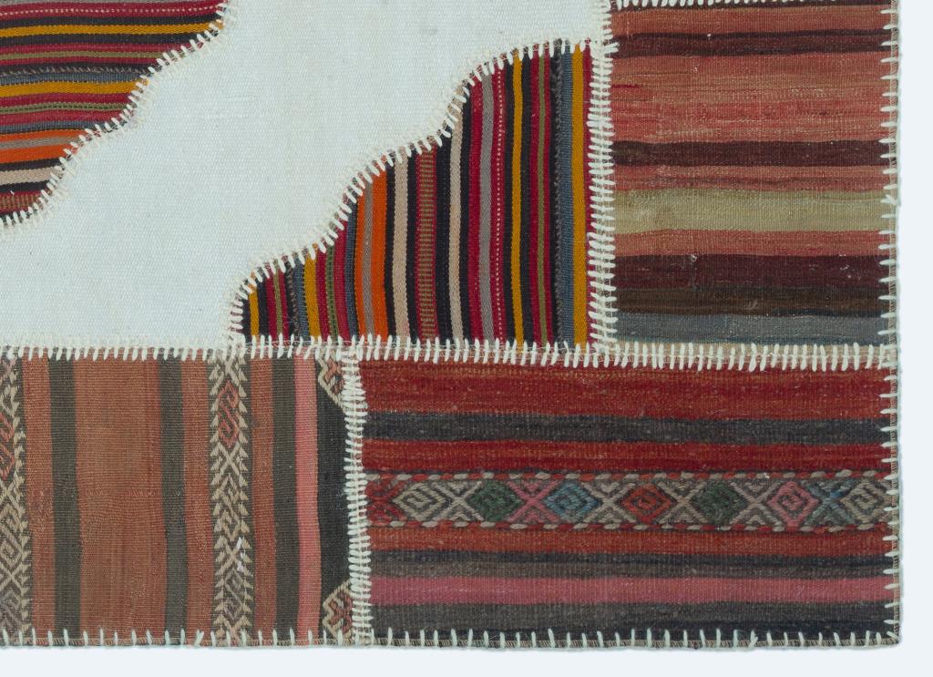 Apex Kilim Patchwork Unique Naturel 25162 128 x 178 cm