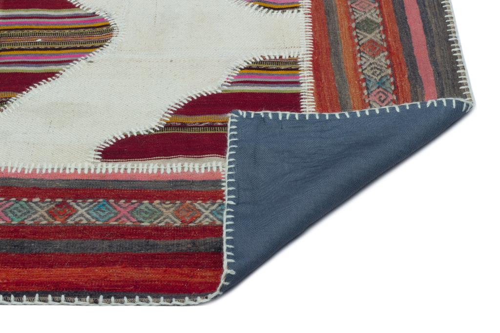 Apex Kilim Patchwork Unique Naturel 25166 133 x 177 cm