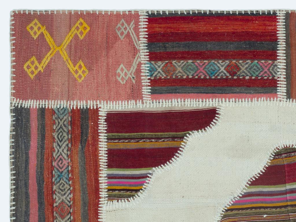 Apex Kilim Patchwork Unique Naturel 25166 133 x 177 cm