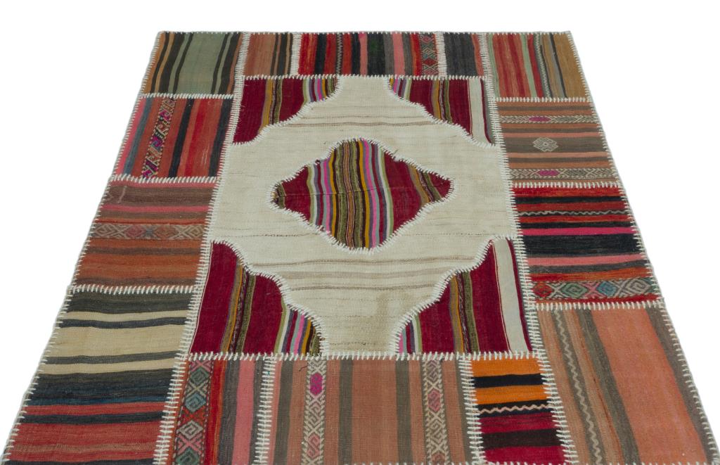 Apex Kilim Patchwork Unique Naturel 25179 133 x 175 cm