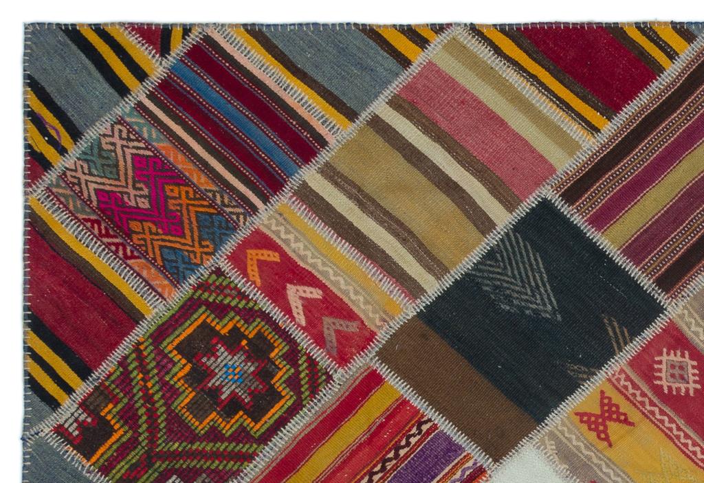 Apex Kilim Patchwork Unique Naturel 25282 158 x 232 cm