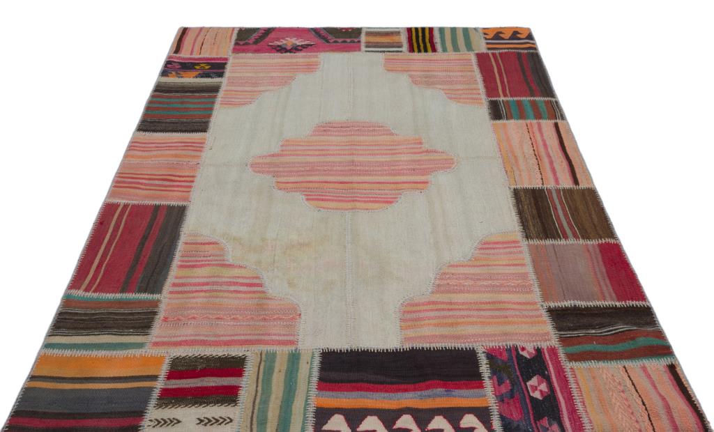 Apex Kilim Patchwork Unique Naturel 25284 160 x 226 cm