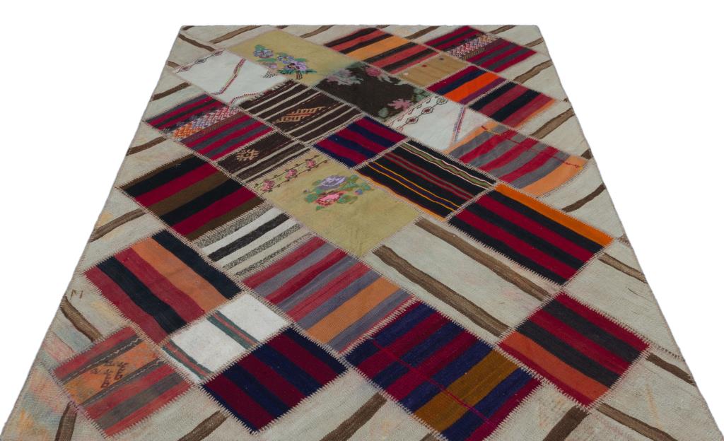 Apex Kilim Patchwork Unique Naturel 25300 160 x 235 cm