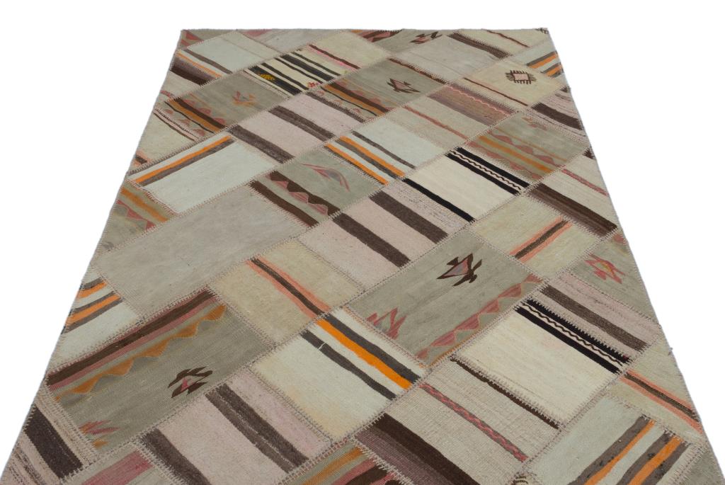 Apex Kilim Patchwork Unique Naturel 25301 147 x 235 cm