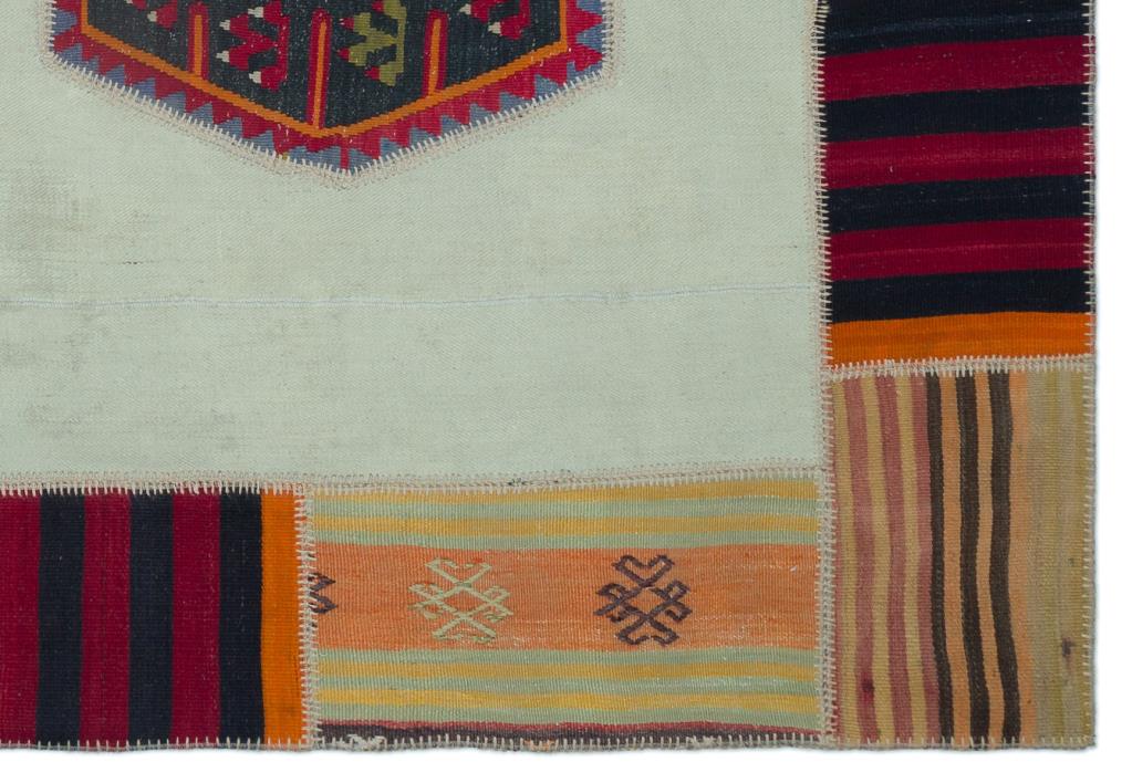 Apex Kilim Patchwork Unique Naturel 25304 163 x 240 cm
