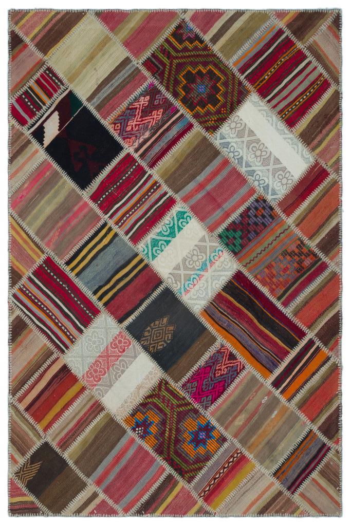 Apex Kilim Patchwork Unique Naturel 25308 157 x 234 cm