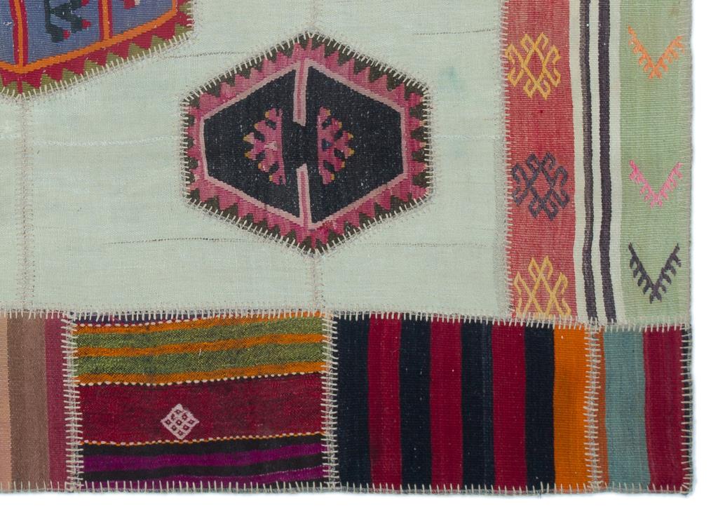 Apex Kilim Patchwork Unique Naturel 25311 162 x 227 cm