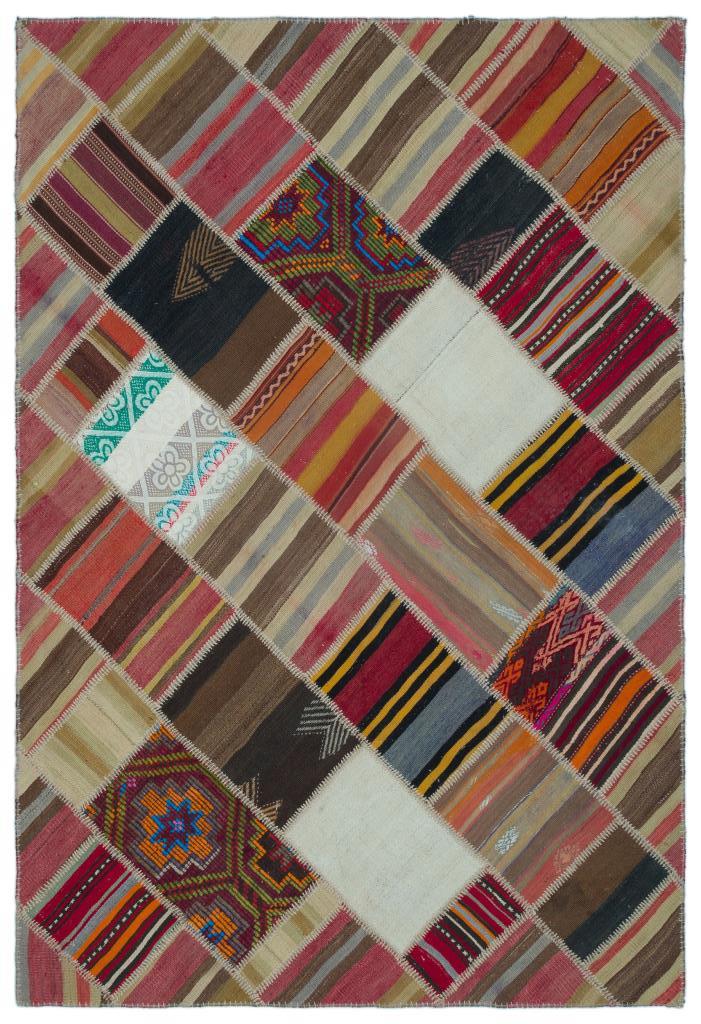 Apex Kilim Patchwork Unique Naturel 25312 157 x 229 cm